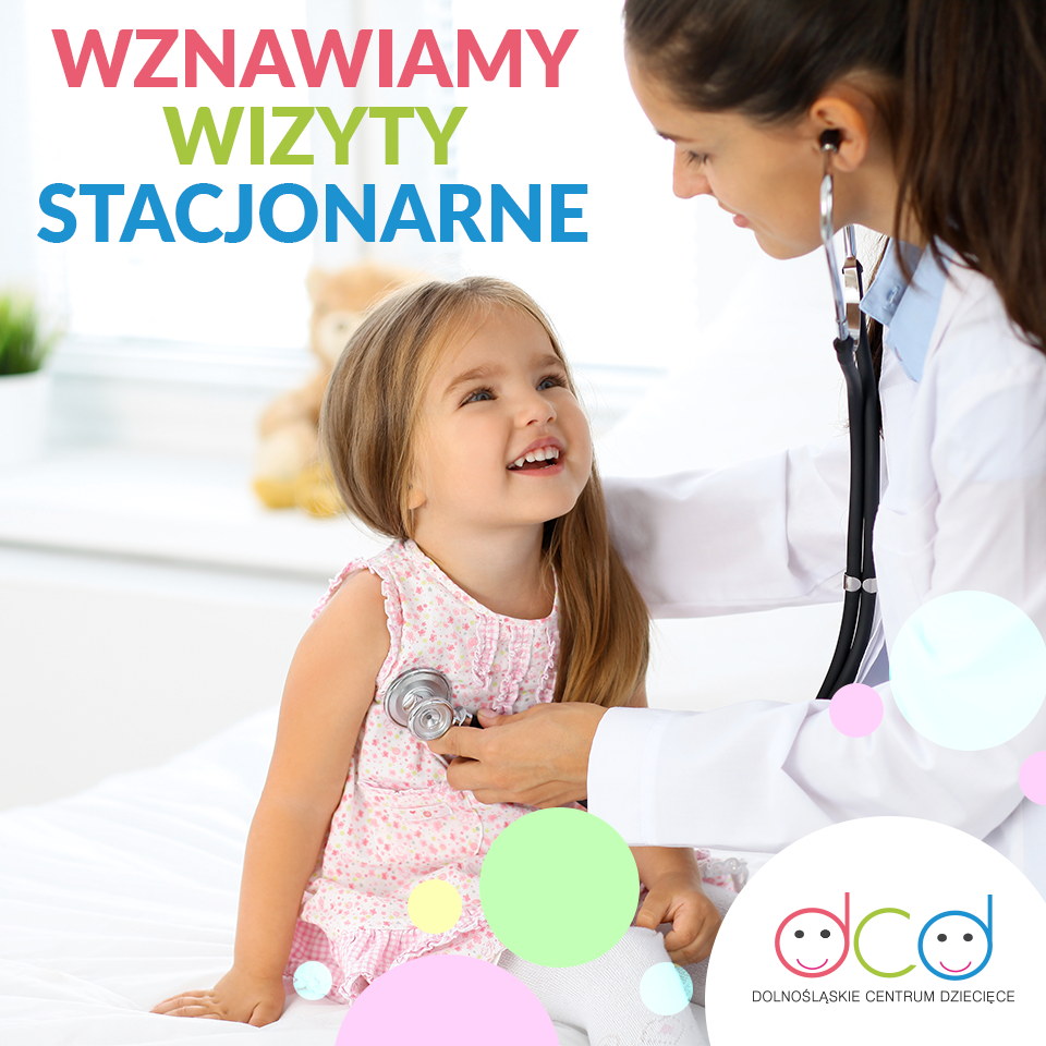 Wznawiamy Konsultacje Stacjonarne Dolnośląskie Centrum Dziecięce 4529